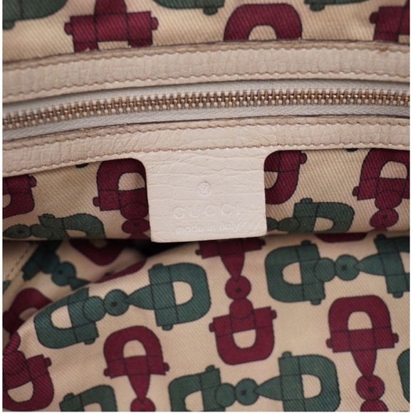 Authentic Gucci Sherry line Small tote with horsebit Interior with GUCCI - Picture 15 of 16